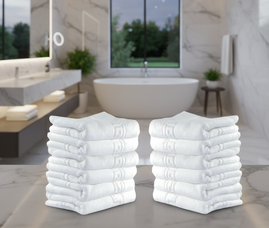 Prosoape de baie hoteliere și seturi premium pentru baie