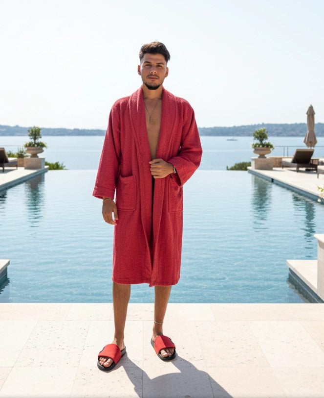 Halat de baie Hotelier. densitate 390gr/mp, bumbac 100%