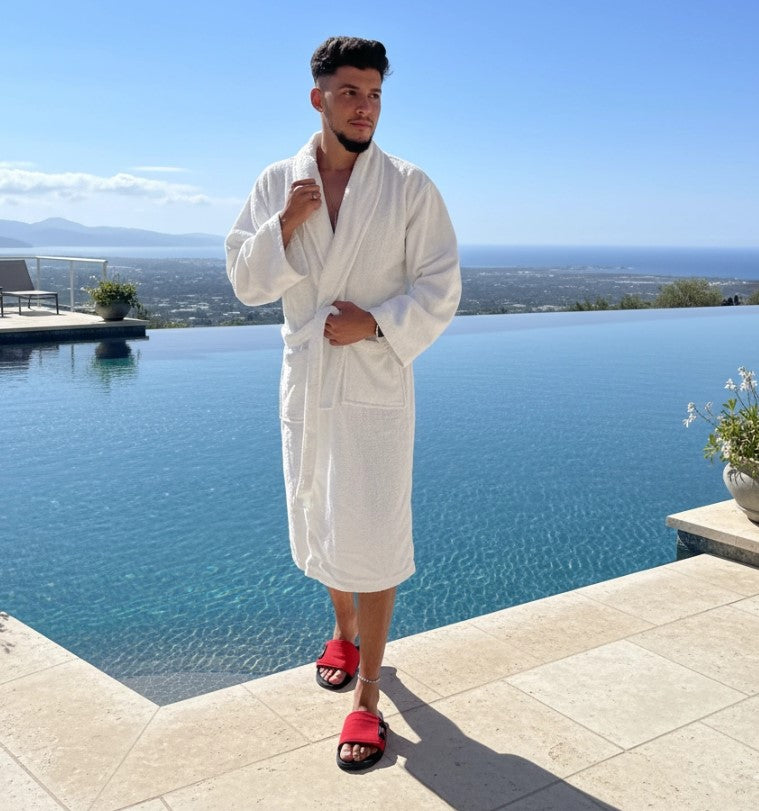 Halat de baie Hotelier. densitate 390gr/mp, bumbac 100%