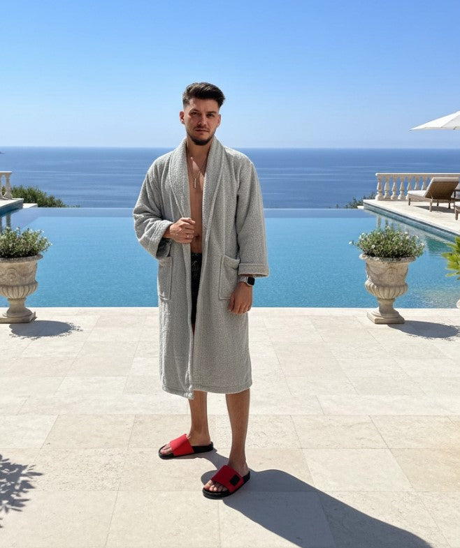 Halat de baie Hotelier. densitate 390gr/mp, bumbac 100%