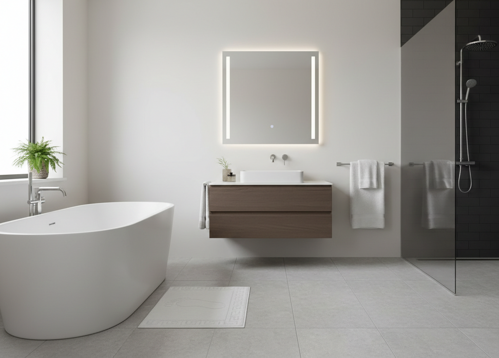 Prosop de baie premium, bumbac 100%, model Greek border