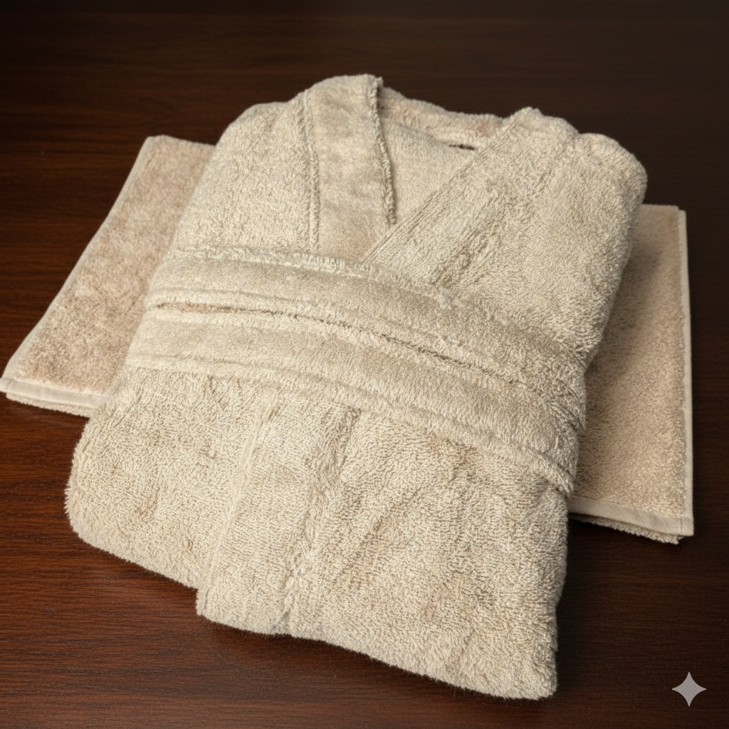 Halat de baie Hotelier. densitate 500gr/mp, bumbac 100%